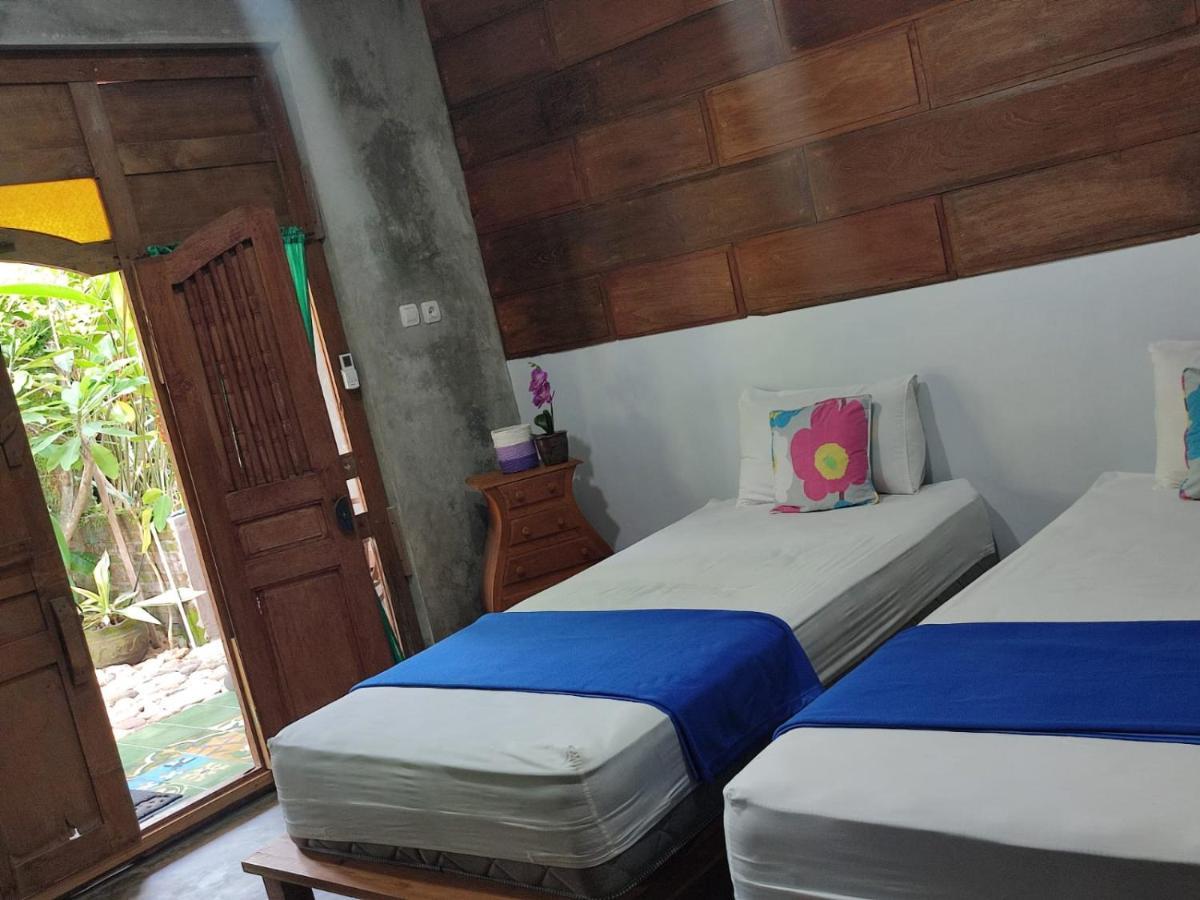 Kamar Twin dengan Pemandangan Taman
