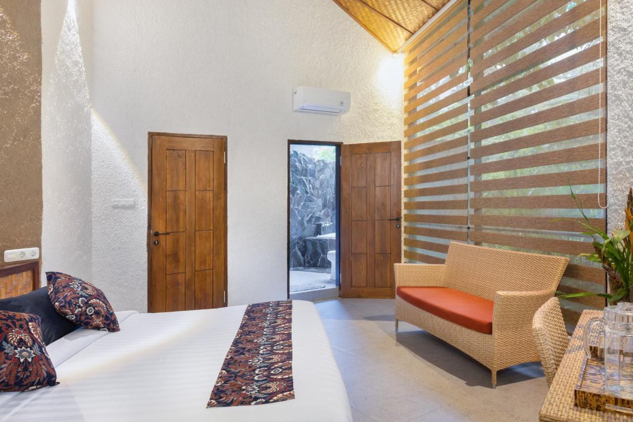 Kamar Deluxe Double dengan Bathtub