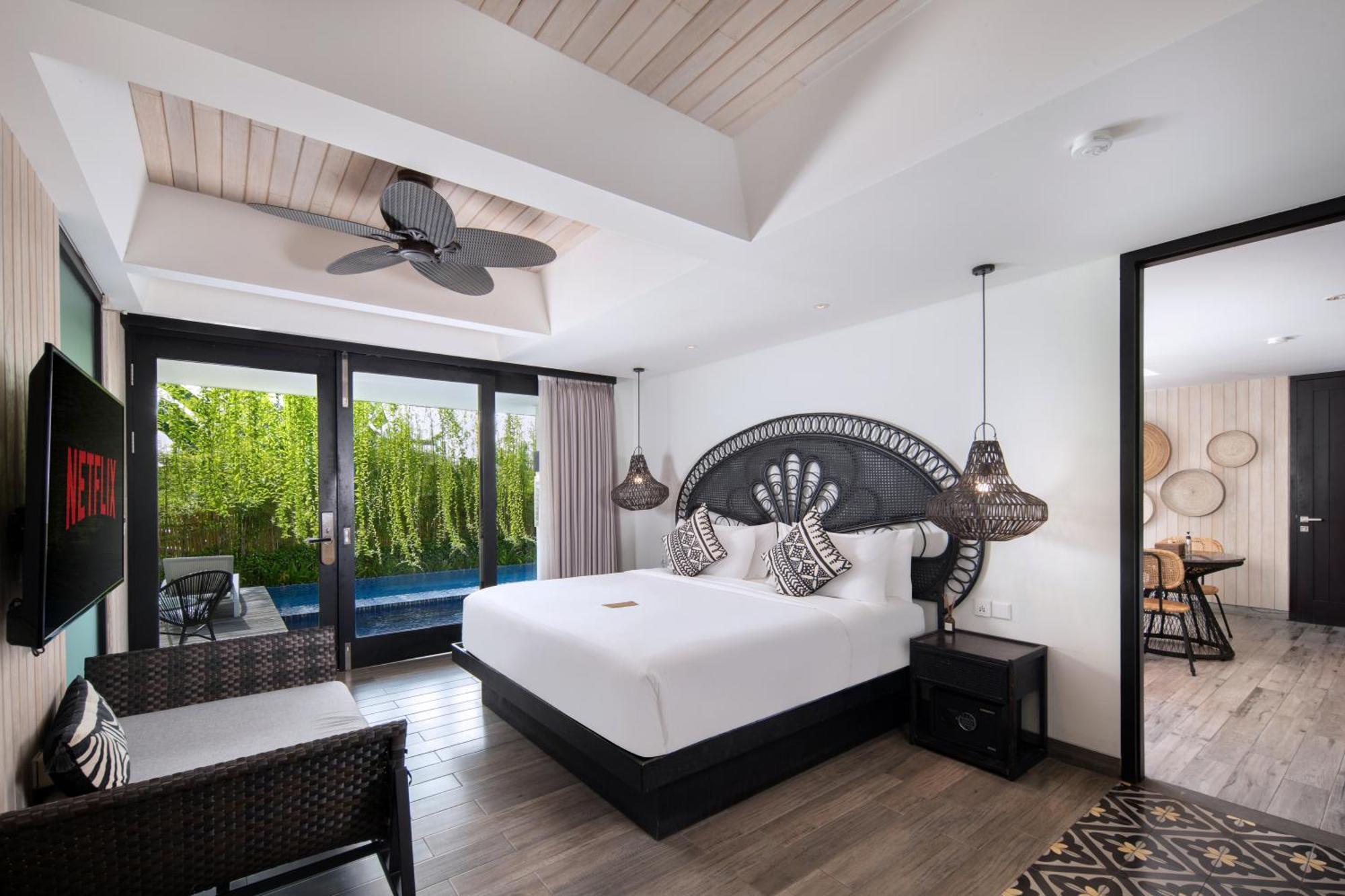 Suite dengan pemandangan kolam renang