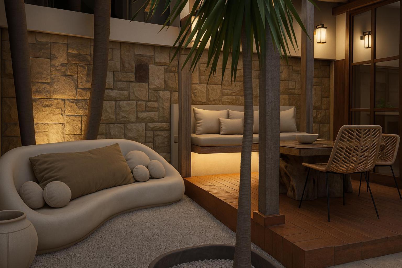 Honeymoon Private Jacuzzi Pool Villa