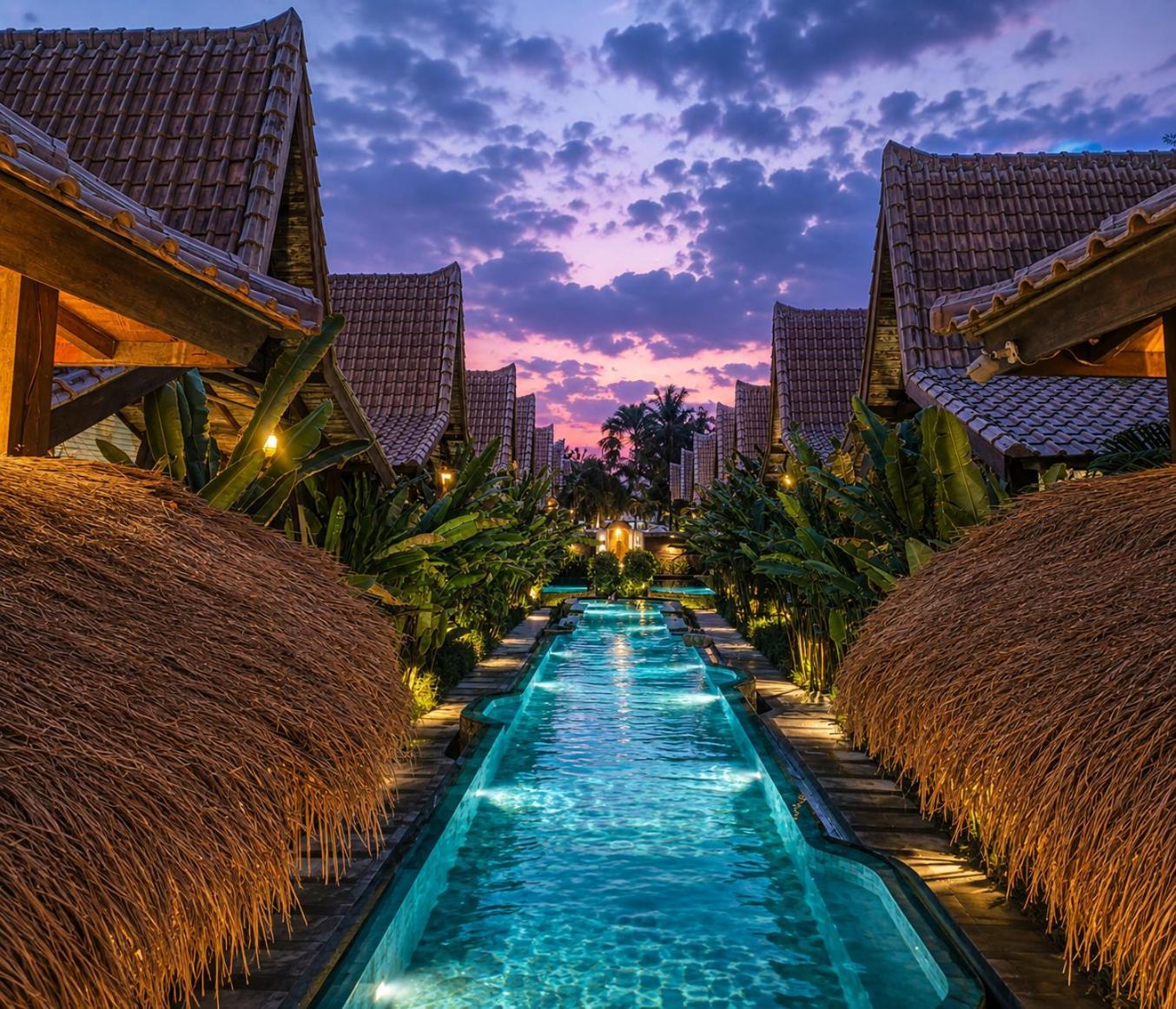 Deluxe Twin Pool View