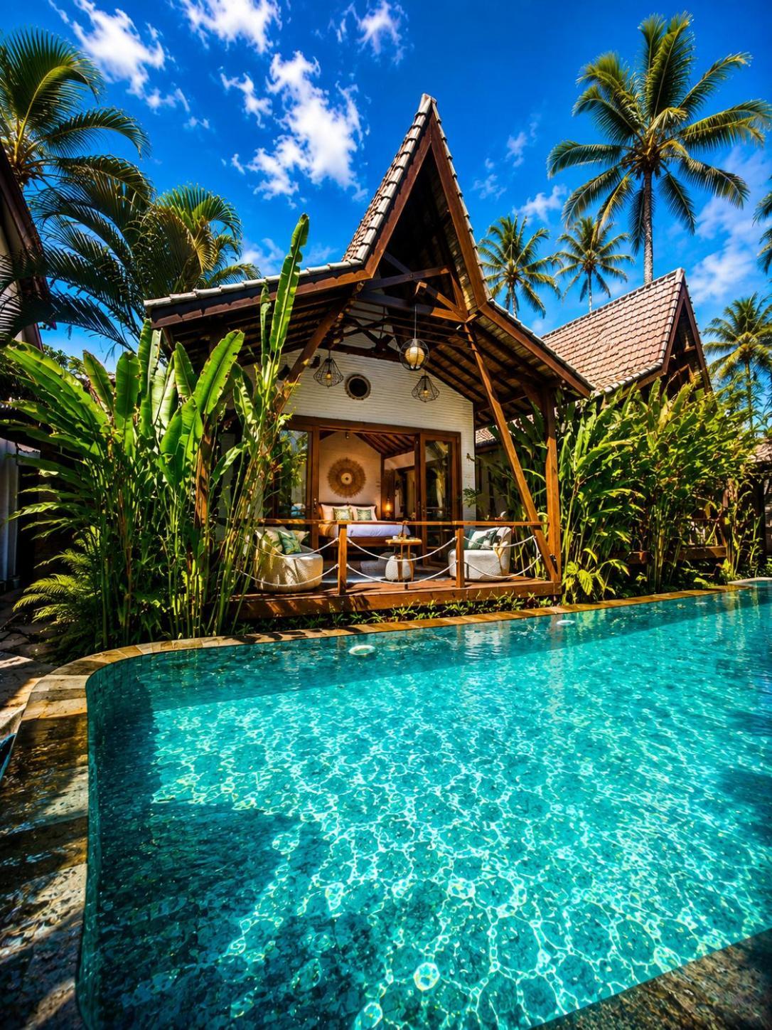 Deluxe Twin Pool View