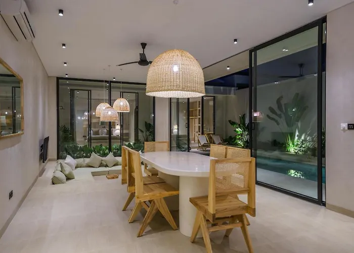 Leros - Modern Chic 2Br Mediterranean In Canggu!