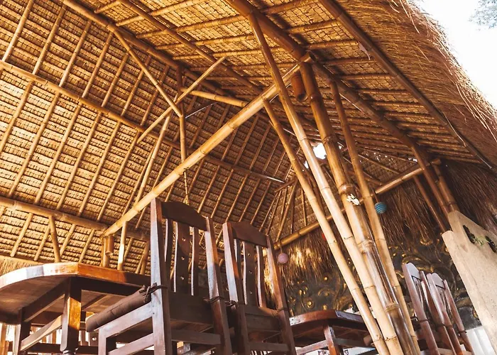 Bali Bamboo Jungle Huts And Hostel Tampaksiring, Indonesien